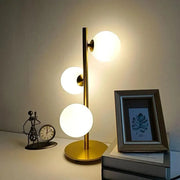 Veioza Mustafa 3x G9 White Gold Veioze & Lampadare Default Title Alessandro Design