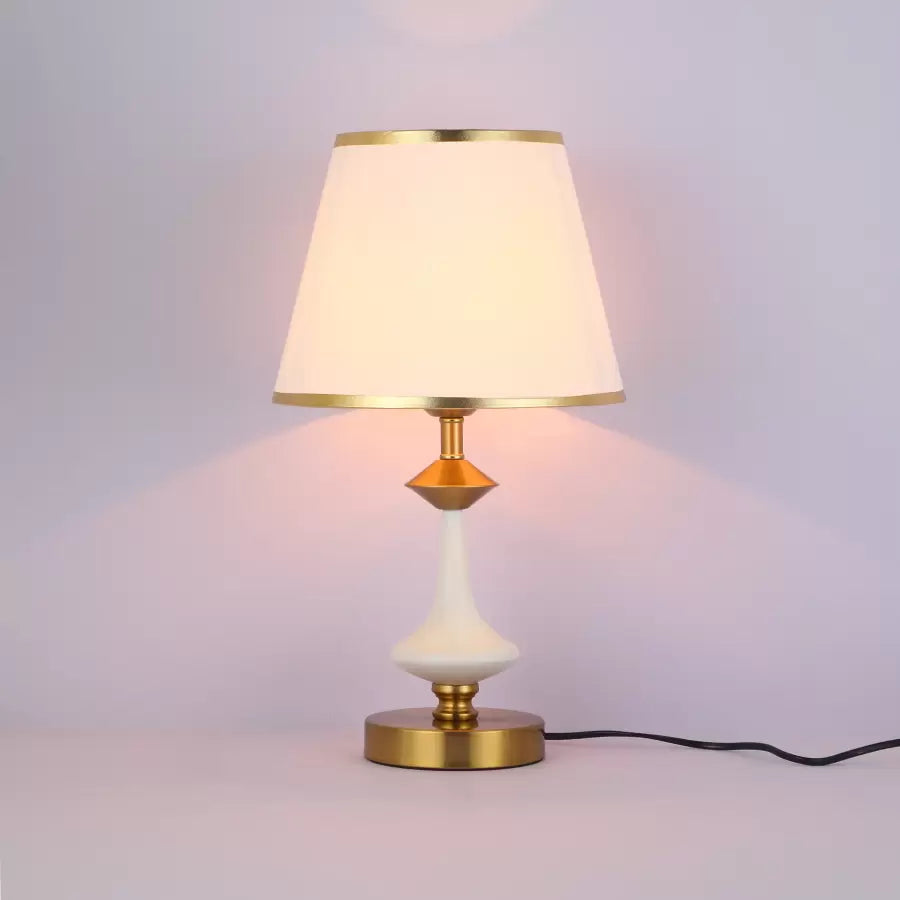 Nevaeh Lamp 1x E27 White Gold Lamps & Lamps Default Title Alessandro Design