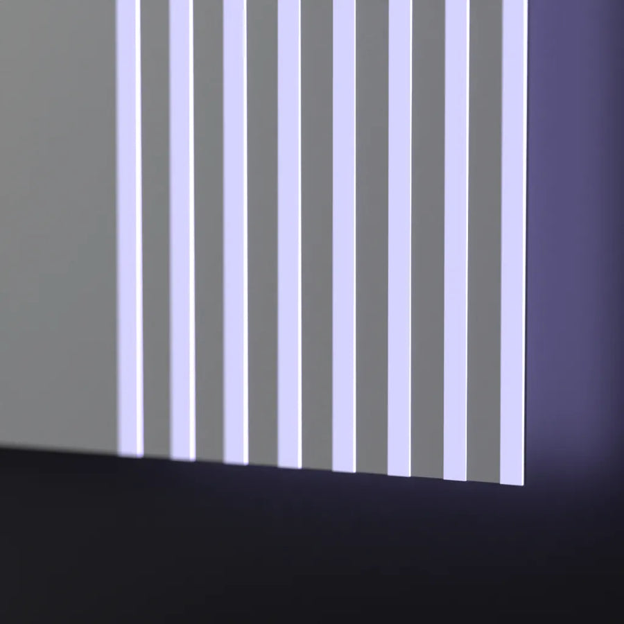 Rectangular LED mirror, 80x60cm, Infinity Frame Basic Touch 1005S-20A Default Title Alessandro Design