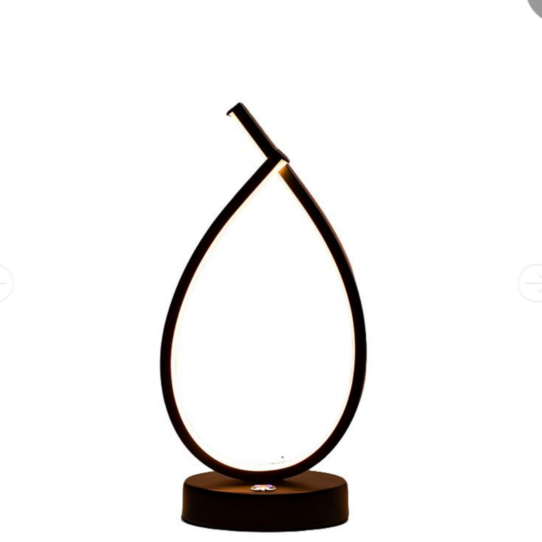 Genesis LED lamp, 10W, Cold/Warm/Neutral Light, Metal and Acrylic, Black Lamps & Lamps Default Title Alessandro Design