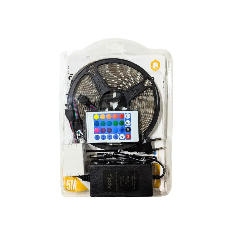 Kit Banda LED 5050 5m cu telecomanda, RGB, 10W/m, 5m, IP44 Produse LED Default Title Alessandro Design