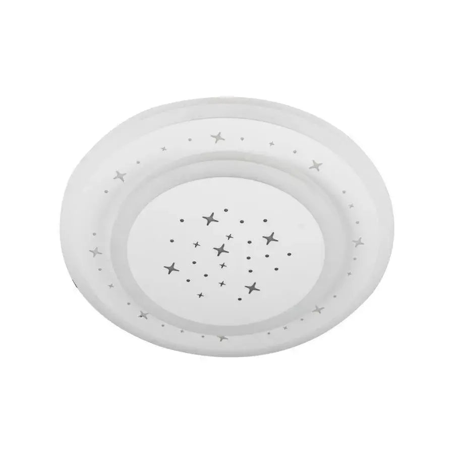 GUARELLA LED chandelier, 39W, Cold/Warm/Neutral light, White